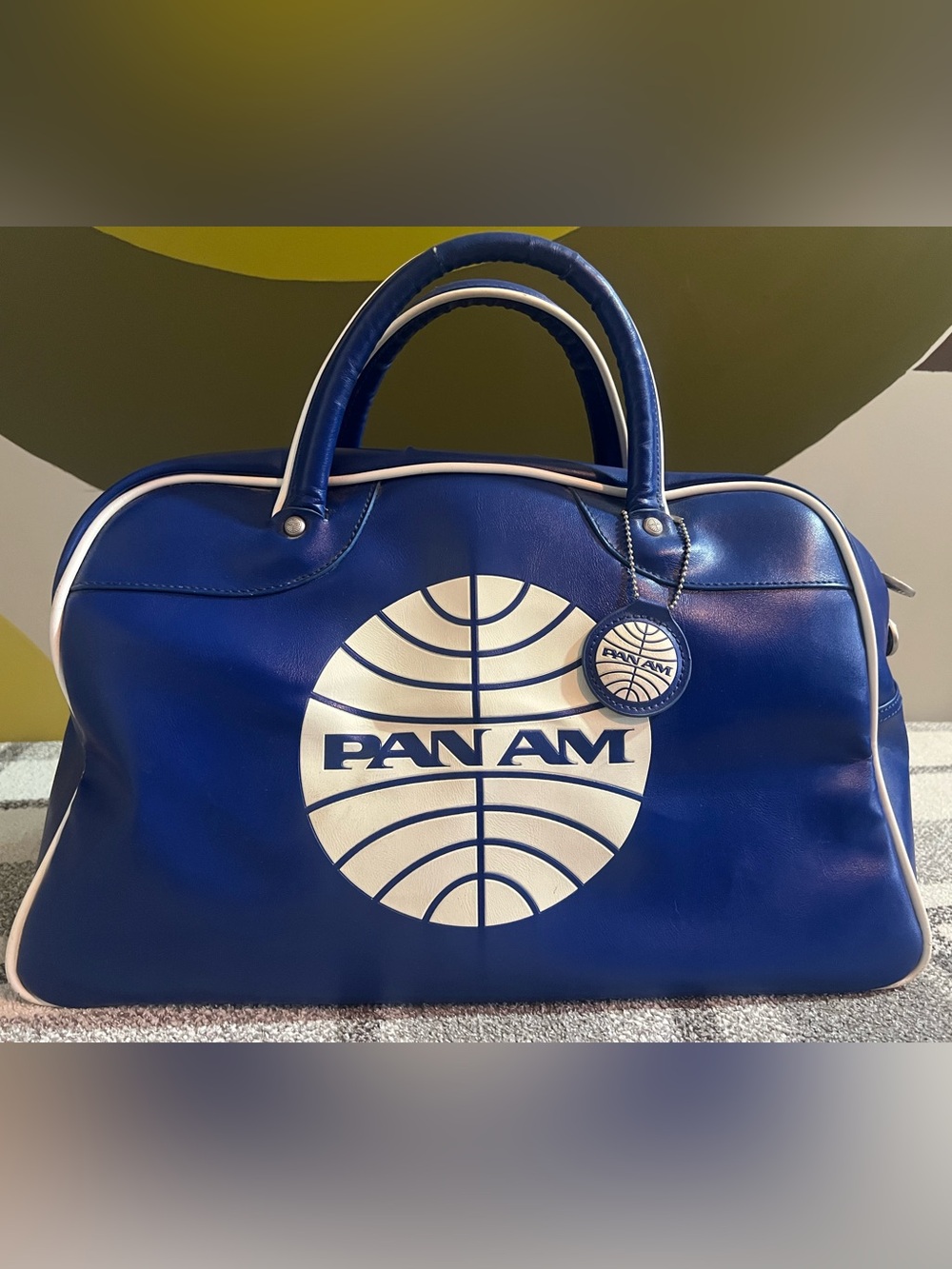 Pan Am Vintage Flight Bag - Certified Original Tag